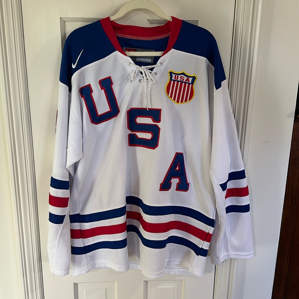 Retro Patrick Kane #88 Team USA Hockey Jersey
